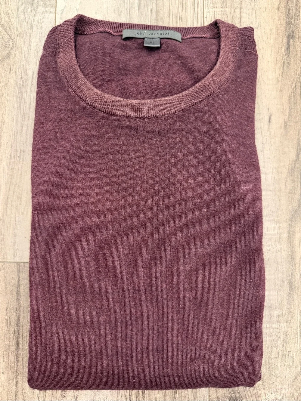 ($228) Chase Long Sleeve Crew Neck Shirt/Sweater